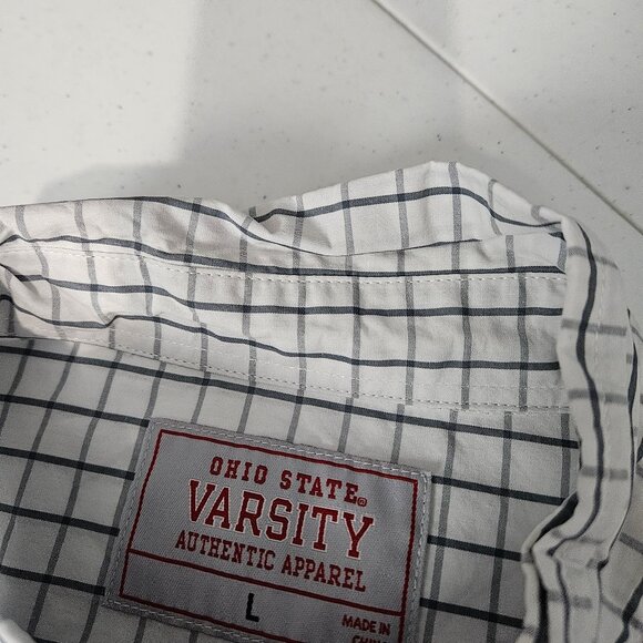 Ohio State University Men’s large button up dress shirt long sleeve - Picture 9 of 10
